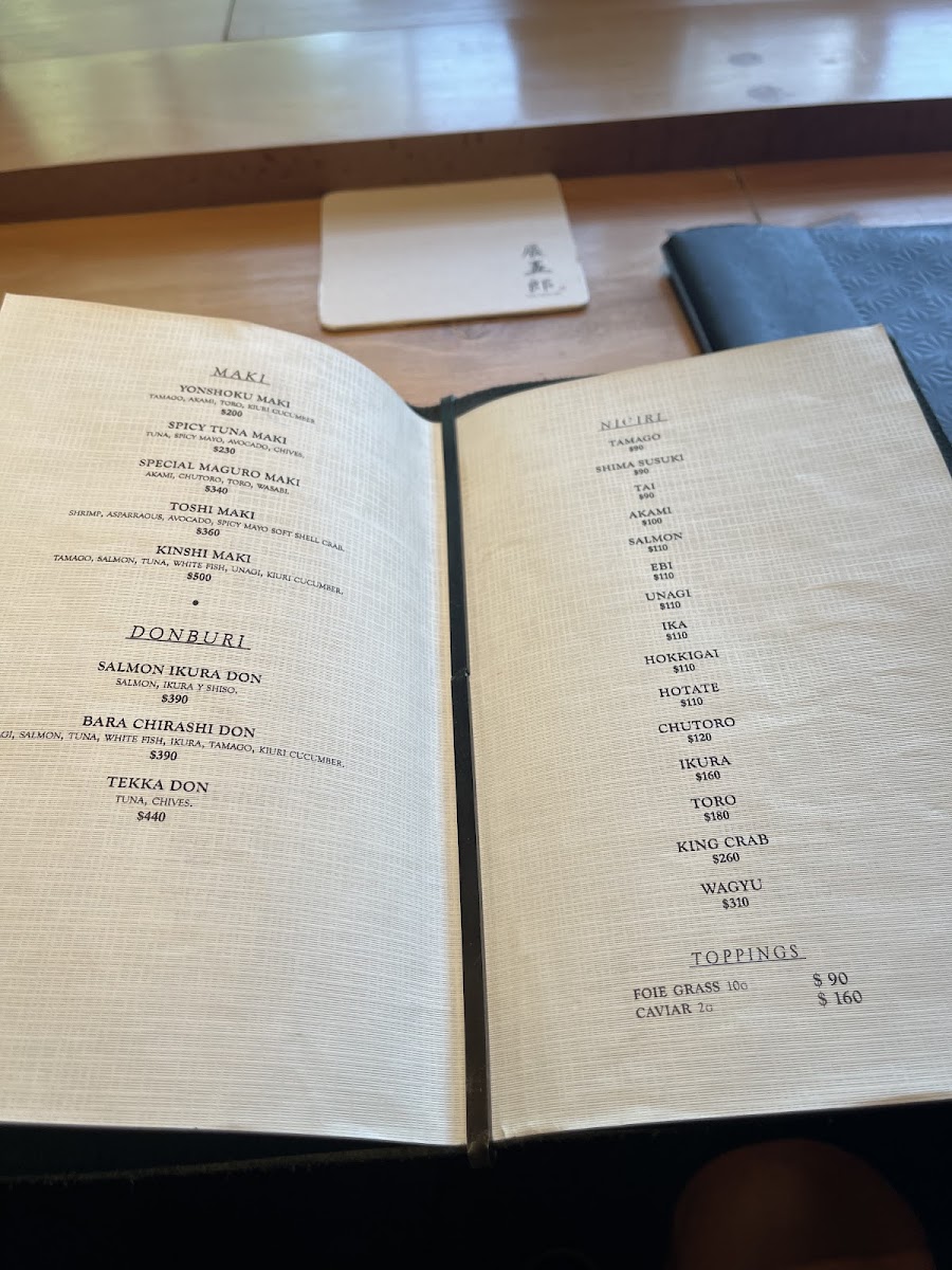 Menu Sushi Tatsugoro-2